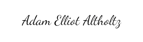 Adam Elliot Altholtz signature